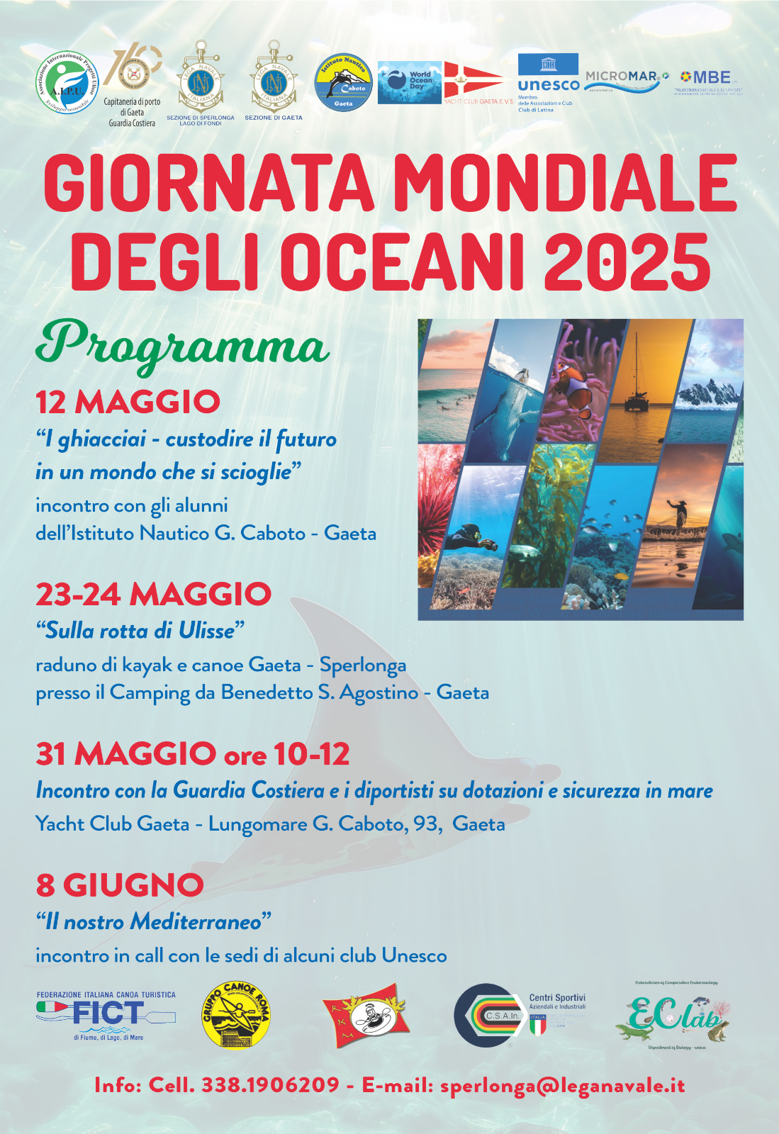 Giornata Mondiale degli Oceani 2025